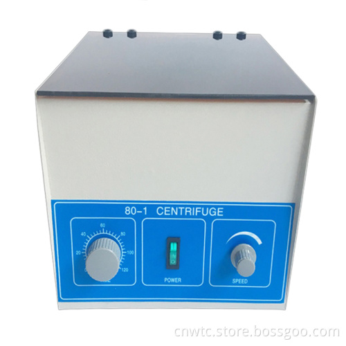 Medical Laboratory Centrifuge 80-1: An Efficient Electric Desktop Lab Centrifuge for Low-Speed Applications